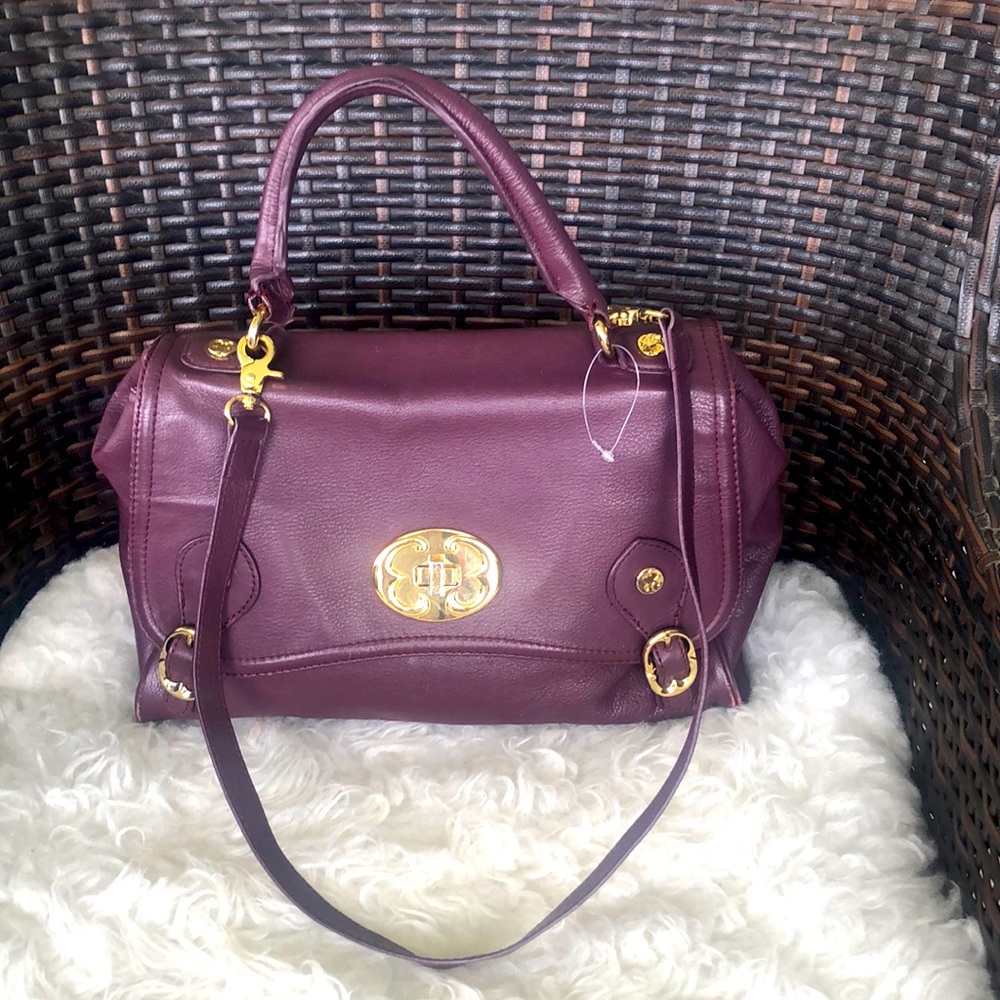 Emma Fox Purple Shoulder Bag